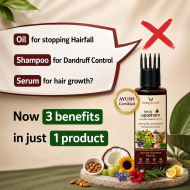 Kesh Upasham : 3 Stage - 50 Day Scalp Healing & Dandruff Removal Pack (PACKX2) - Image 5